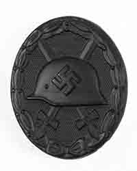 WWII Wound Badge, Black