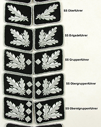 High Officer Collar Tabs
