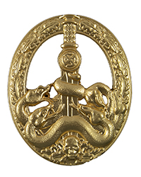 Anti-Partisan Badge, Gold