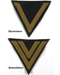 Rank Chevrons, Tropical