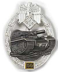 Panzer Assault Badge 50