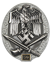 General Assault Badge 50