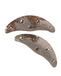 Original Toe Irons, size 6, Pair