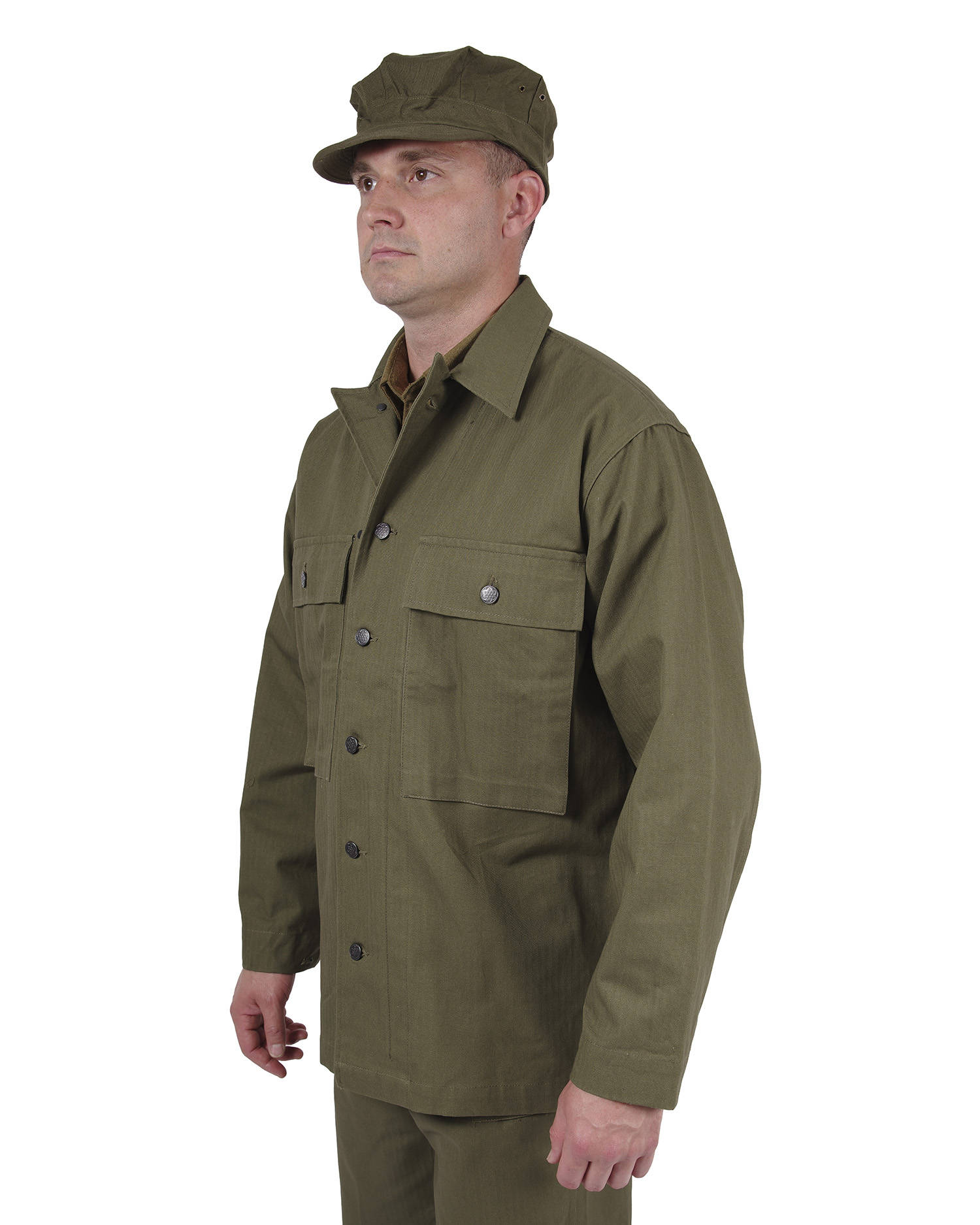 Dark Shade Army HBT Jacket
