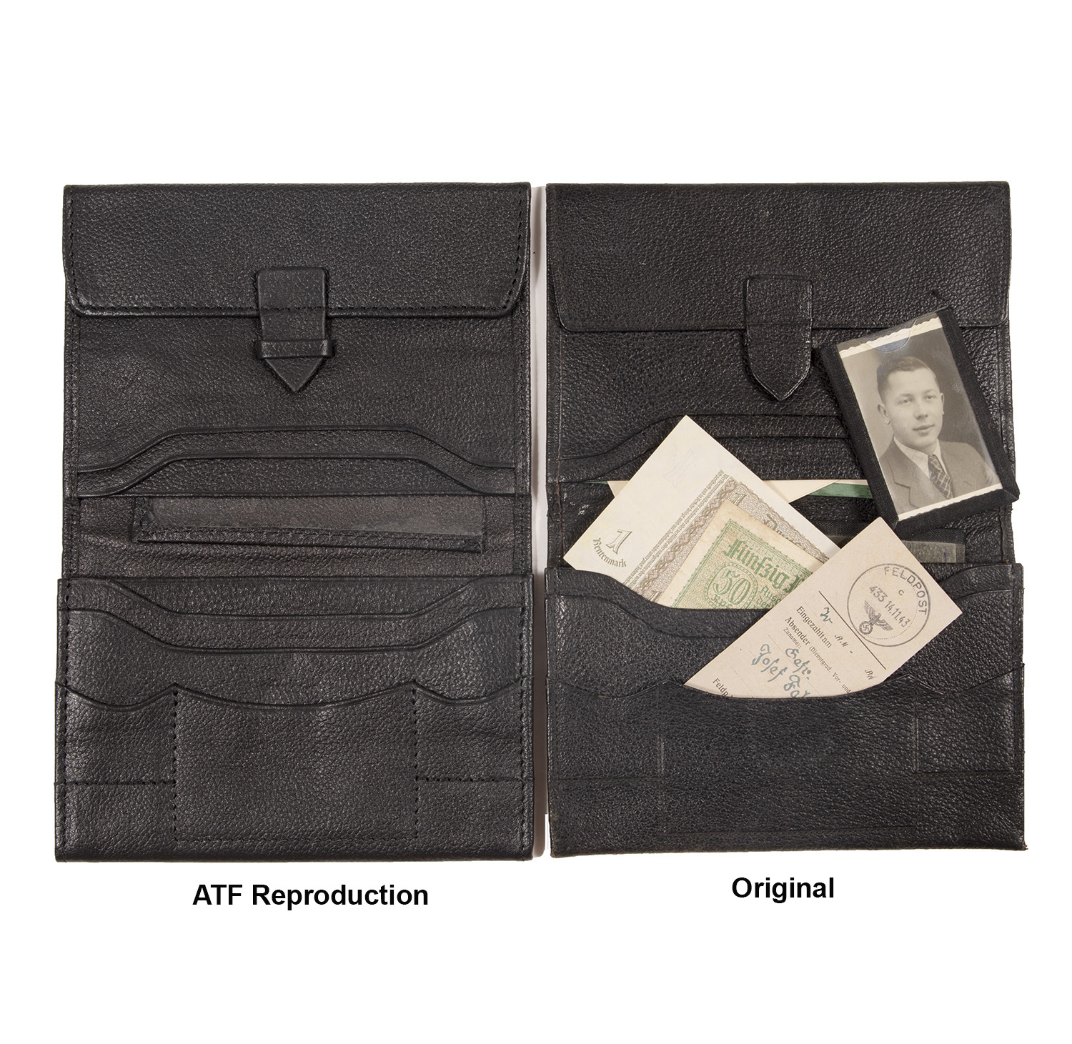 German Wallet, Black 3 German Wallet, Black