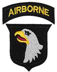 101st Airborne Division, "British-Made" on wool 1 101st Airborne Division, "British-Made" on wool