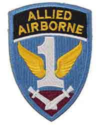 1st Allied Airborne Embroidered