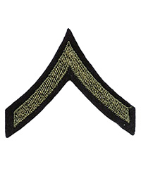PFC Chevrons, Wool (Pair)