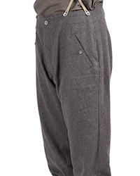 German Stone Gray Trousers