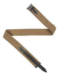 German Web & Leather Trouser Belt