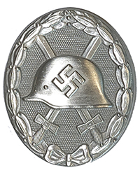WWII Wound Badge, Silver