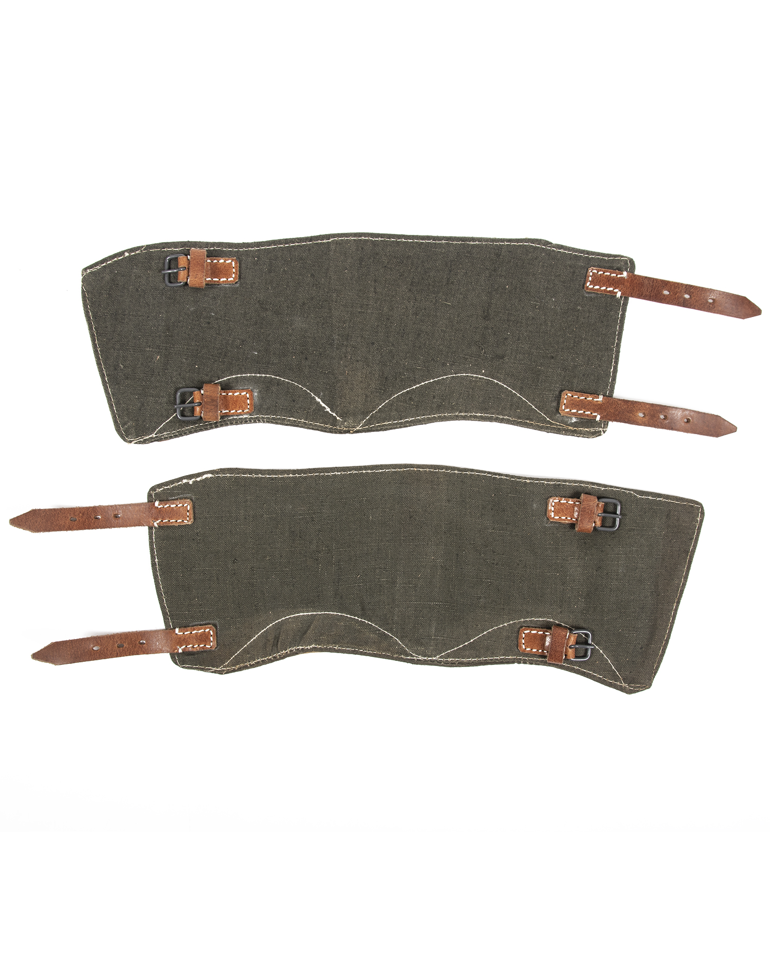 Texled Gamaschen, Brown Fittings